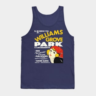 Williams Grove Defunct Amusement Park Mechanicsburg PA Tank Top